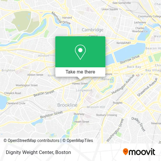 Dignity Weight Center map