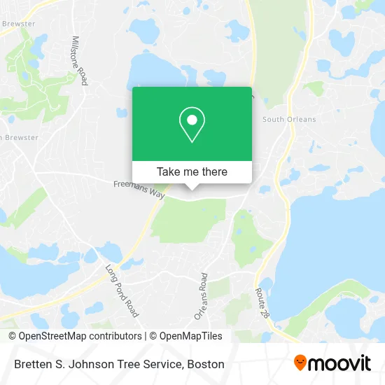 Bretten S. Johnson Tree Service map