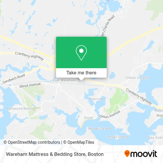 Wareham Mattress & Bedding Store map