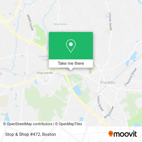 Stop & Shop #472 map