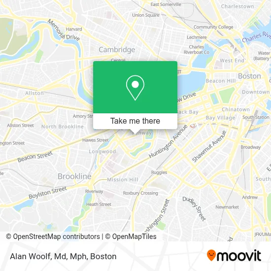 Alan Woolf, Md, Mph map