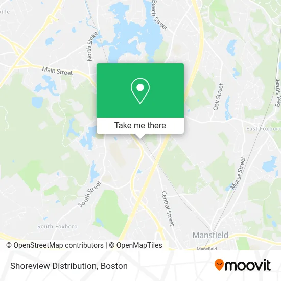 Shoreview Distribution map