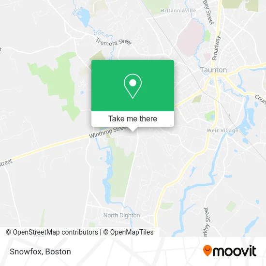 Snowfox map