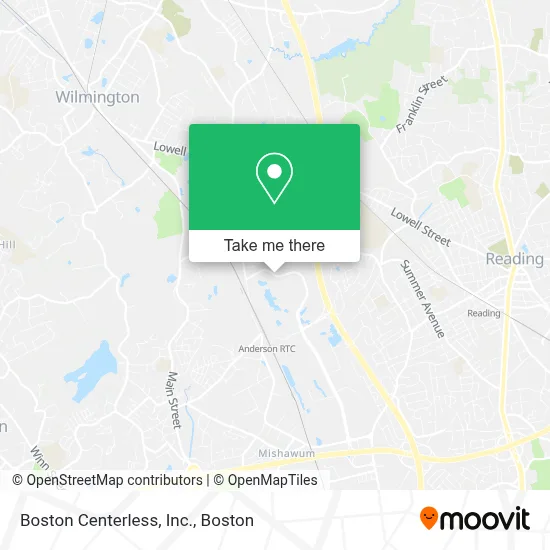 Boston Centerless, Inc. map