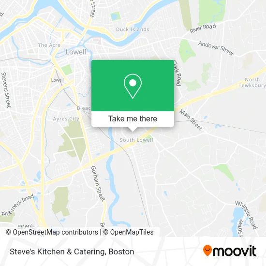 Steve's Kitchen & Catering map