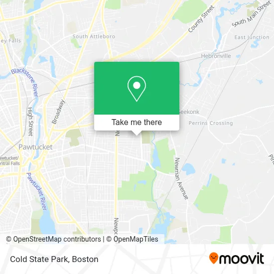 Cold State Park map