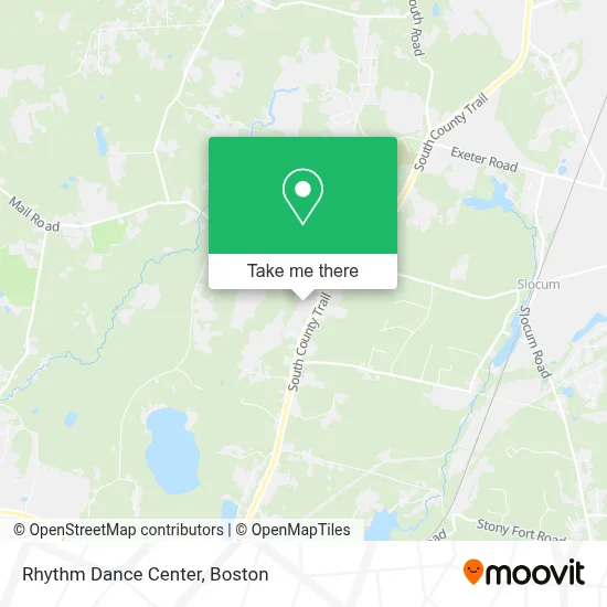Rhythm Dance Center map