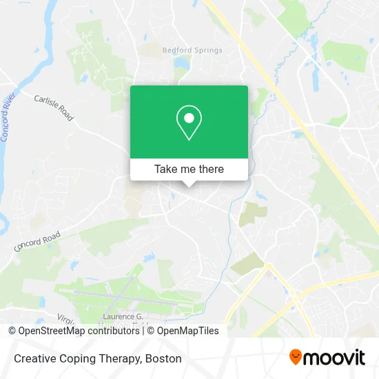 Creative Coping Therapy map