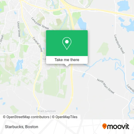 Starbucks map
