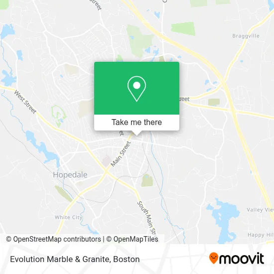 Evolution Marble & Granite map