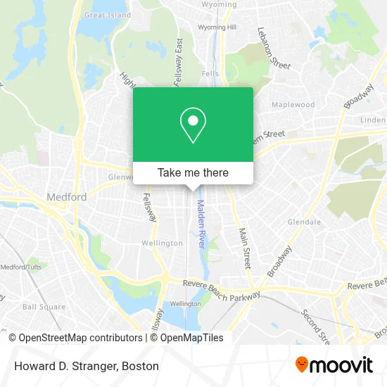 Howard D. Stranger map