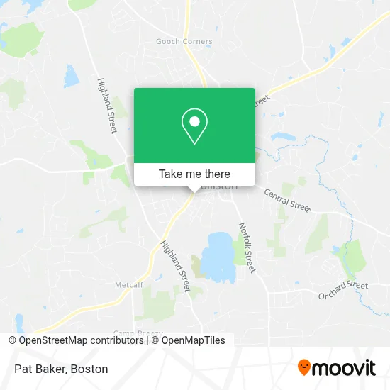 Pat Baker map