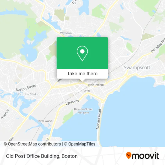 Old Post Office Building map