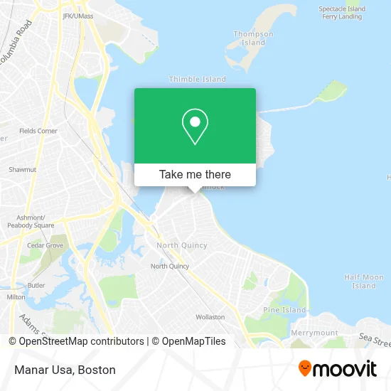 Manar Usa map
