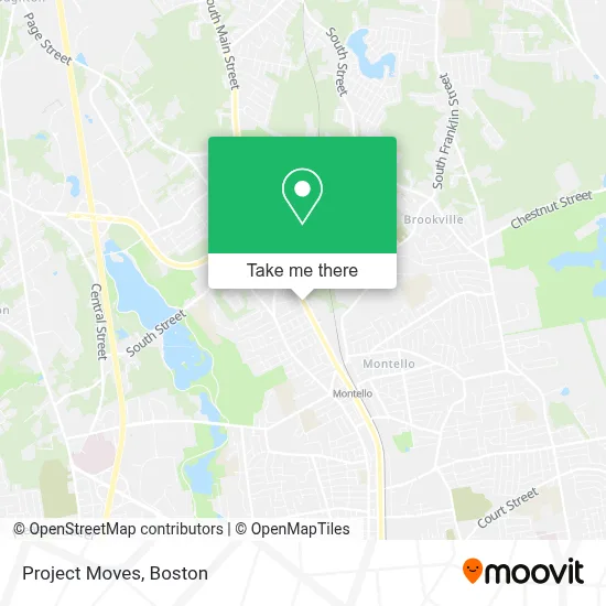 Project Moves map