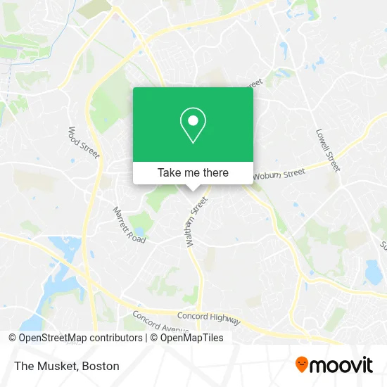 The Musket map