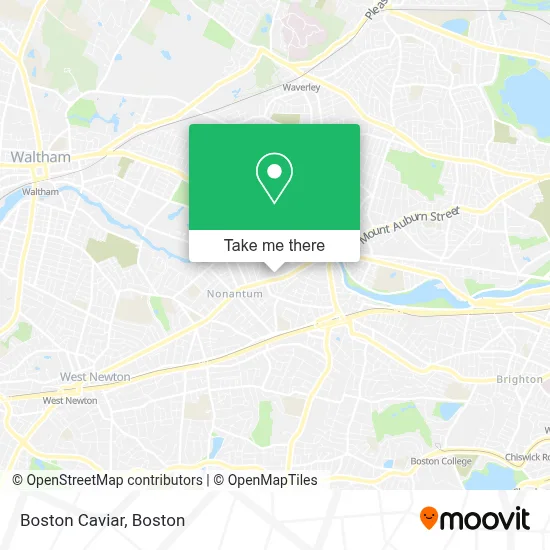 Boston Caviar map