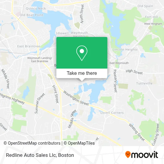 Redline Auto Sales Llc map