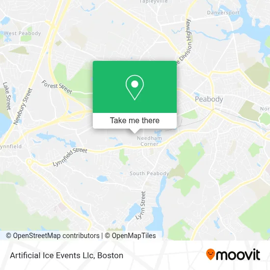 Artificial Ice Events Llc map