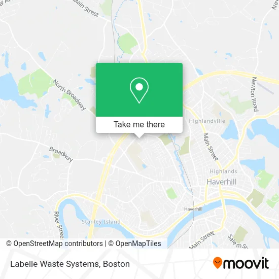 Labelle Waste Systems map