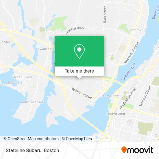 Stateline Subaru map