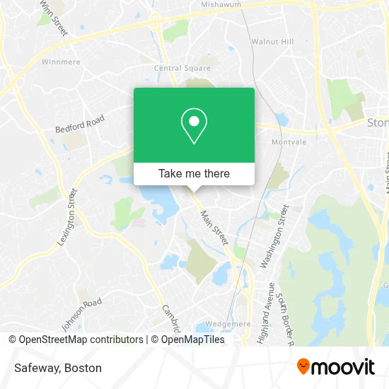 Safeway map