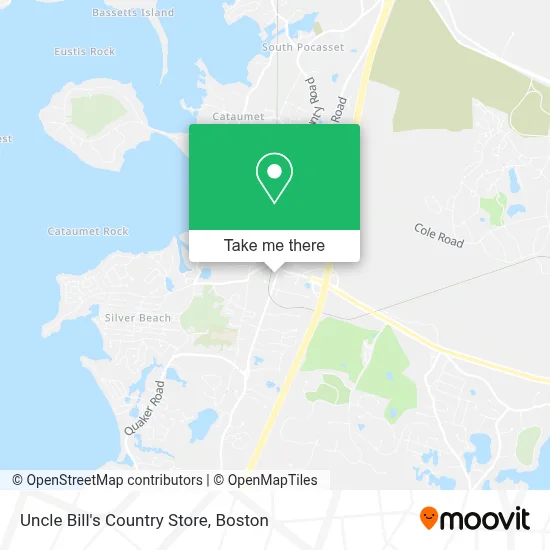Uncle Bill's Country Store map