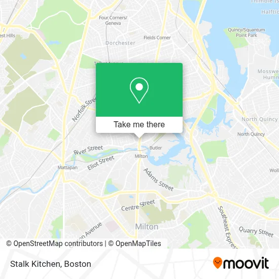 Stalk Kitchen map