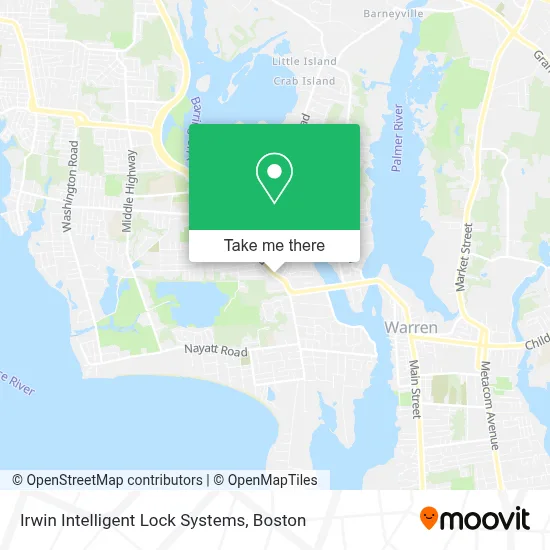 Irwin Intelligent Lock Systems map