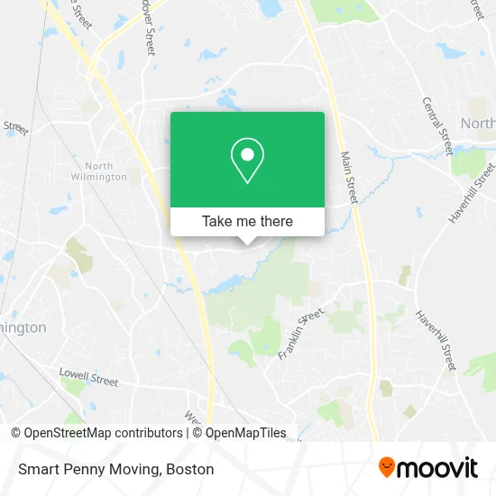 Smart Penny Moving map