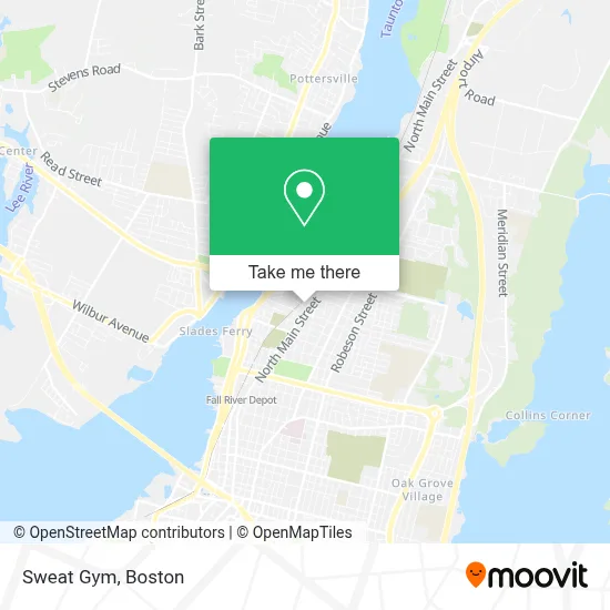 Sweat Gym map