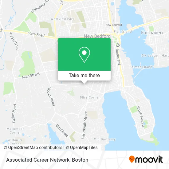 Associated Career Network map