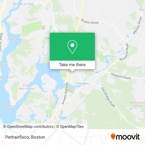 Pethairfixco map