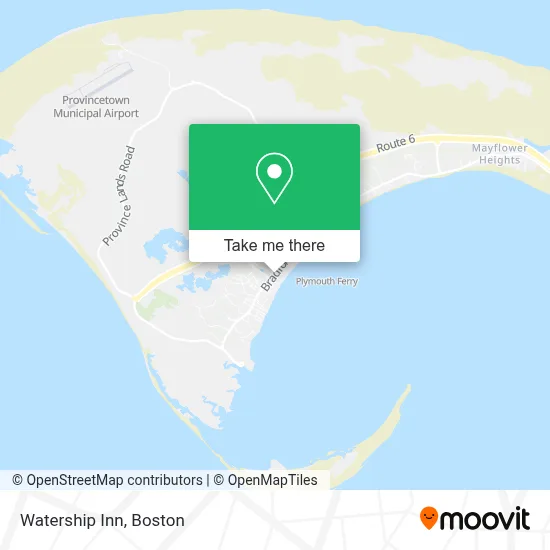 Watership Inn map