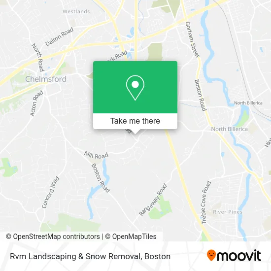 Rvm Landscaping & Snow Removal map