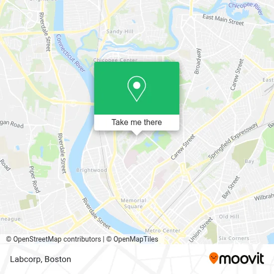 Labcorp map