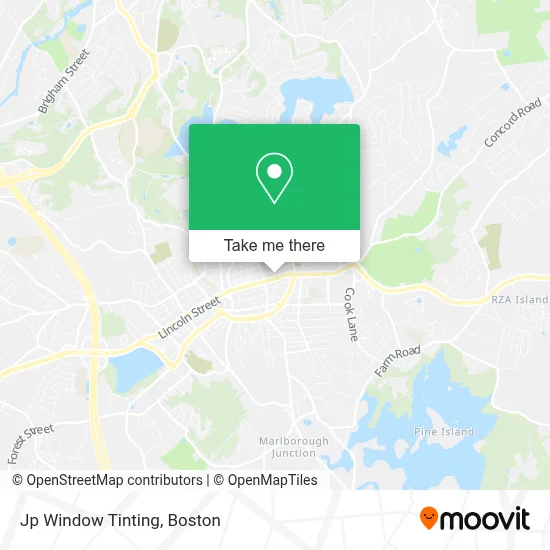 Jp Window Tinting map