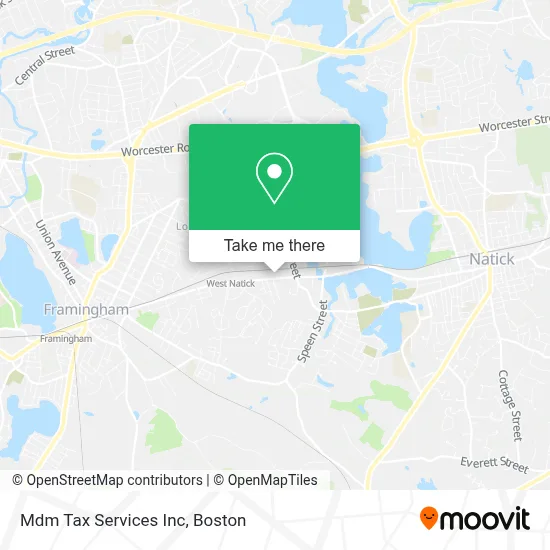 Mdm Tax Services Inc map