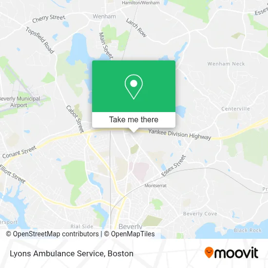 Lyons Ambulance Service map