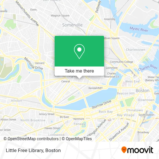 Little Free Library map