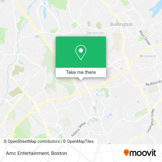 Amc Entertainment map