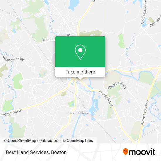 Best Hand Services map