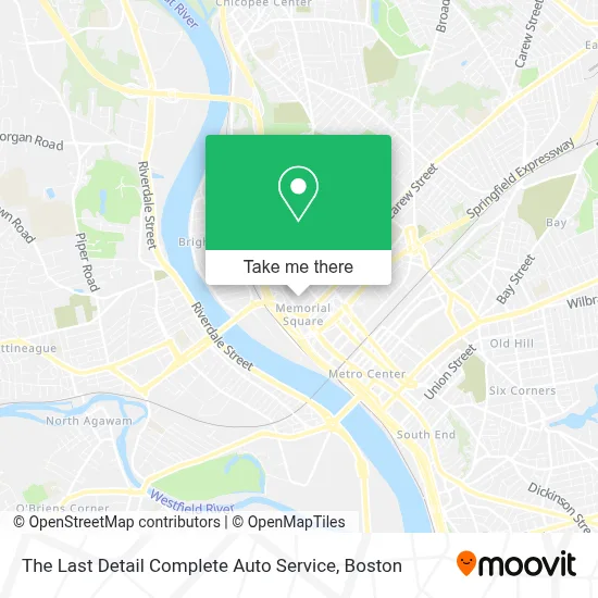 The Last Detail Complete Auto Service map