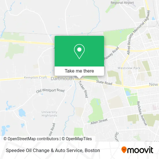Speedee Oil Change & Auto Service map