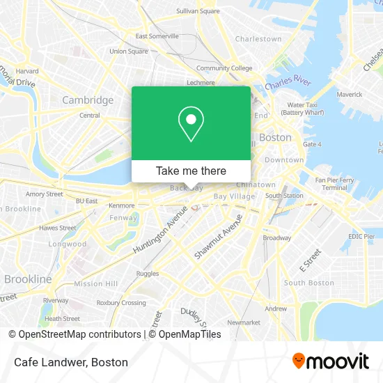 Cafe Landwer map