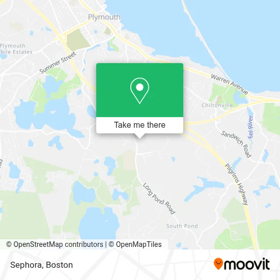 Sephora map