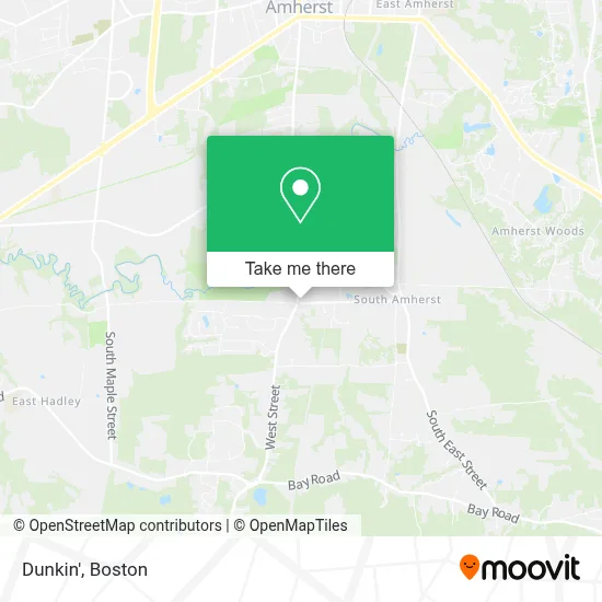 Dunkin' map