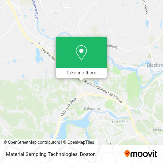 Material Sampling Technologies map
