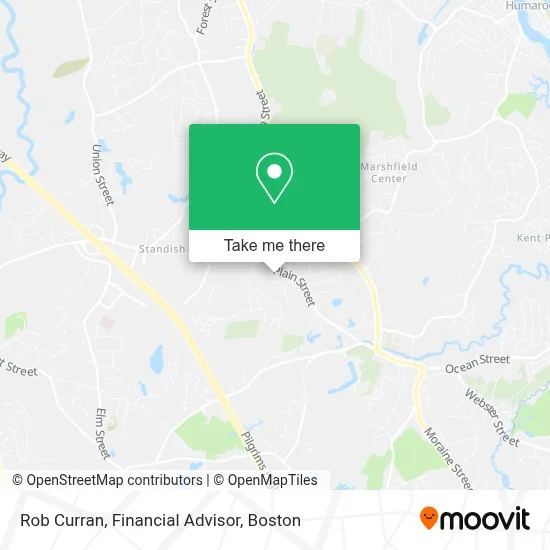Rob Curran, Financial Advisor map