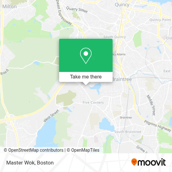 Master Wok map